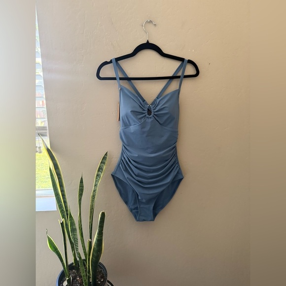 Shapellx Smart Sculpt U-Ring Cut Out Shaping Swimsuit - NWT - Picture 8 of 10